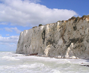Chalk cliff